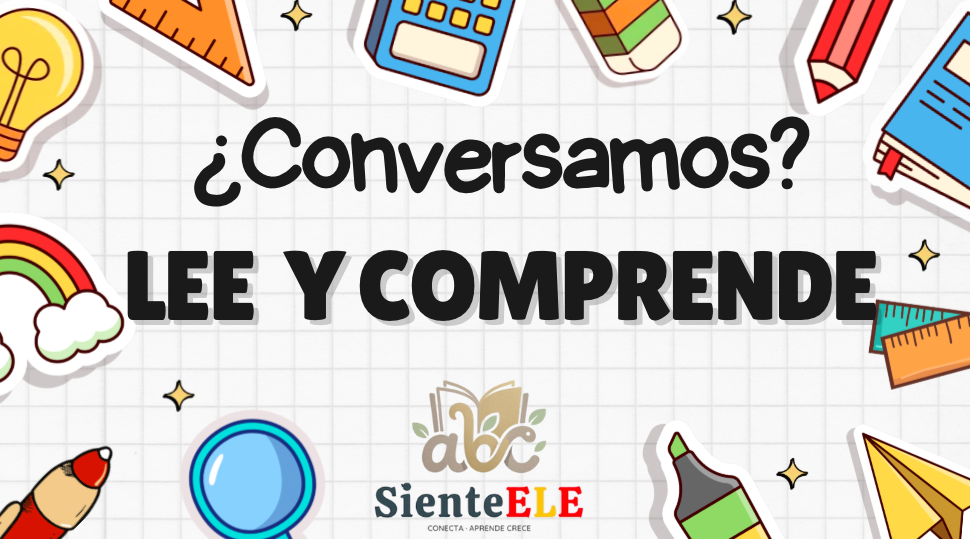 Portada de ¿Conversemos? Lee y comprende