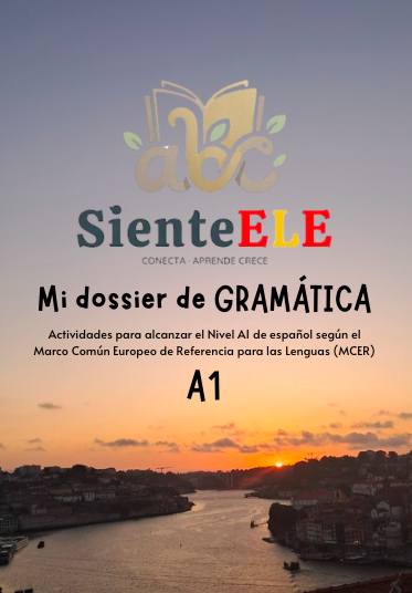 Portada del dosier de gramática española de nivel A1